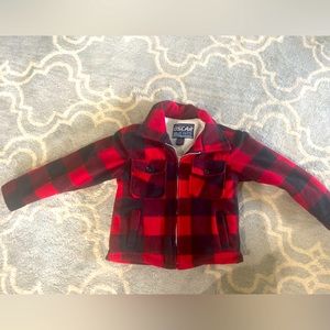 Kids flannel jacket